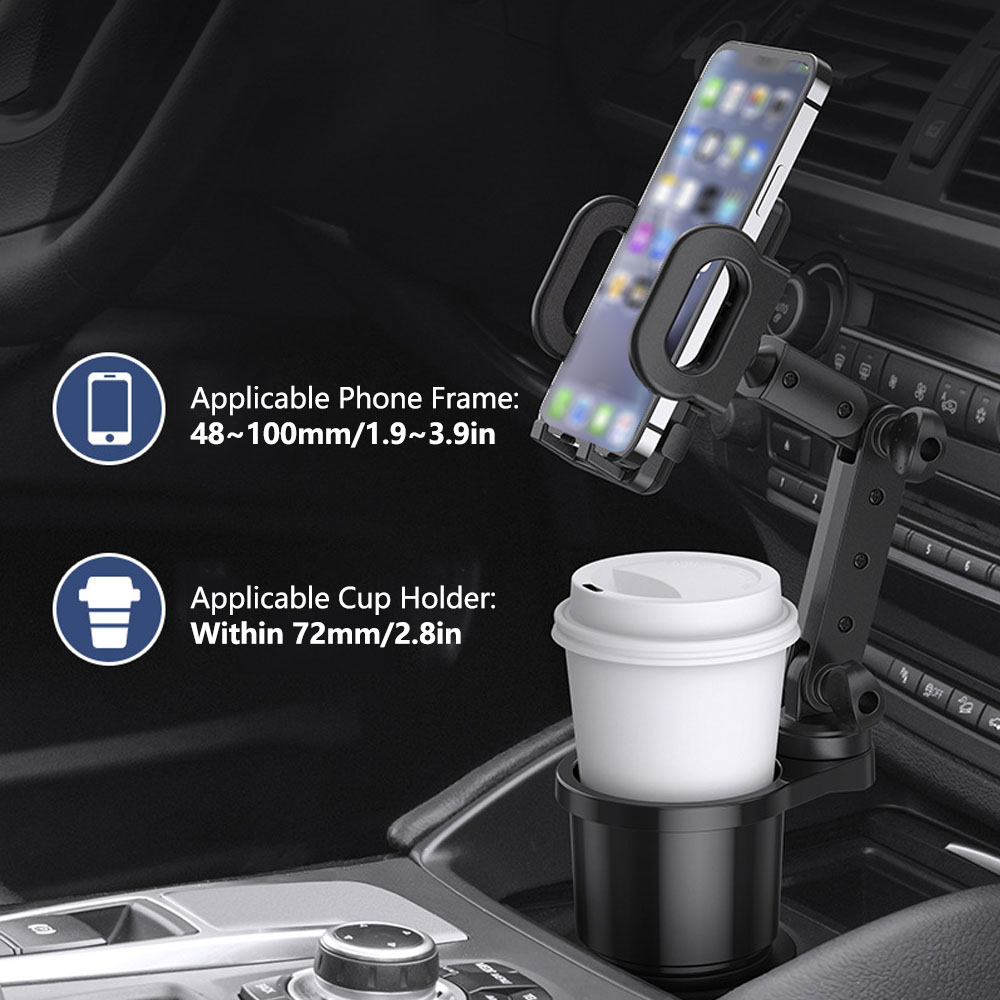 Mobile Tech Accessories - Soporte para teléfono celular expansor portavasos