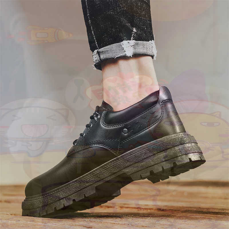 Kawaii Tech Accessories - Zapatillas deportivas de cuero Natural oscuro