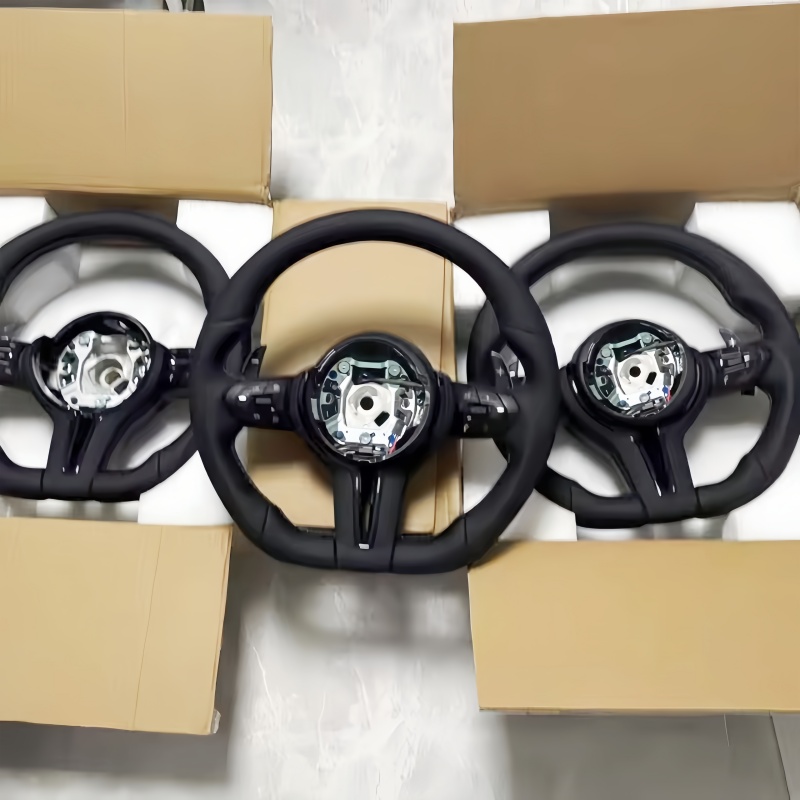 Tech Car Accessories - Volante de cuero para BMW F10