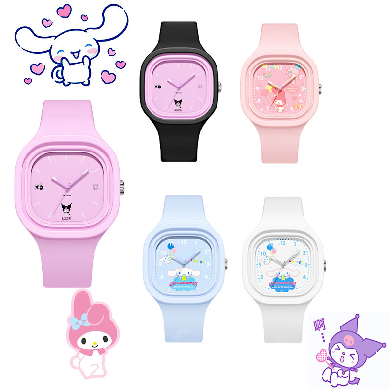 Kawaii Tech Accessories - Relojes de Cuarzo 3D con Dibujos