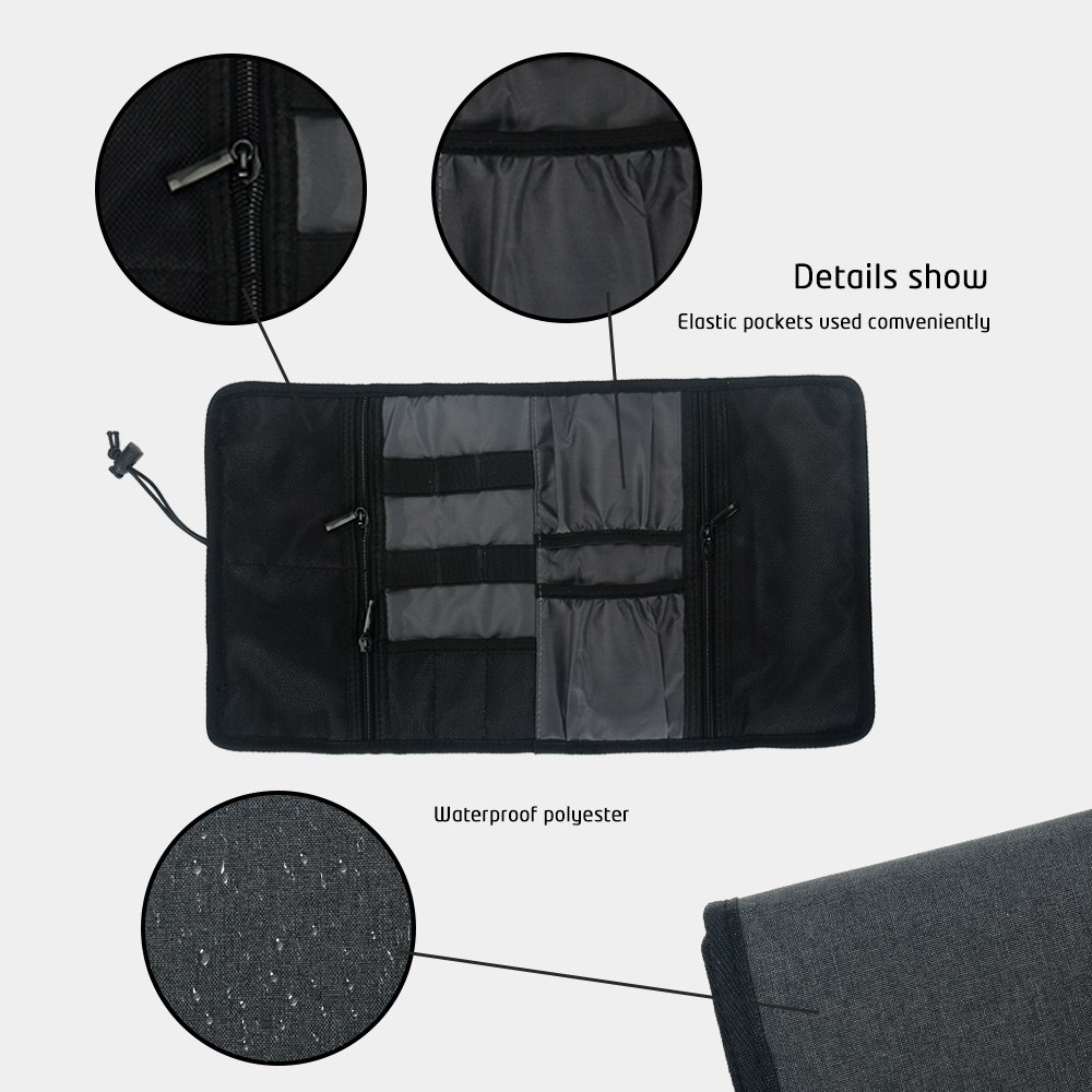 Bolsa Organizadora de Cables,  - Tech Accessories Travel Organizer Pouch reseña y precio